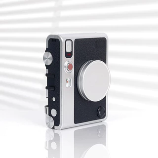 สําหรับ Fujifilm Instax Mini Evo โลหะด้านหน้าเลนส์ฝาครอบ CNC อลูมิเนียม Lnner Flocking เหมาะสําหรับกล้อง FUJI EVO