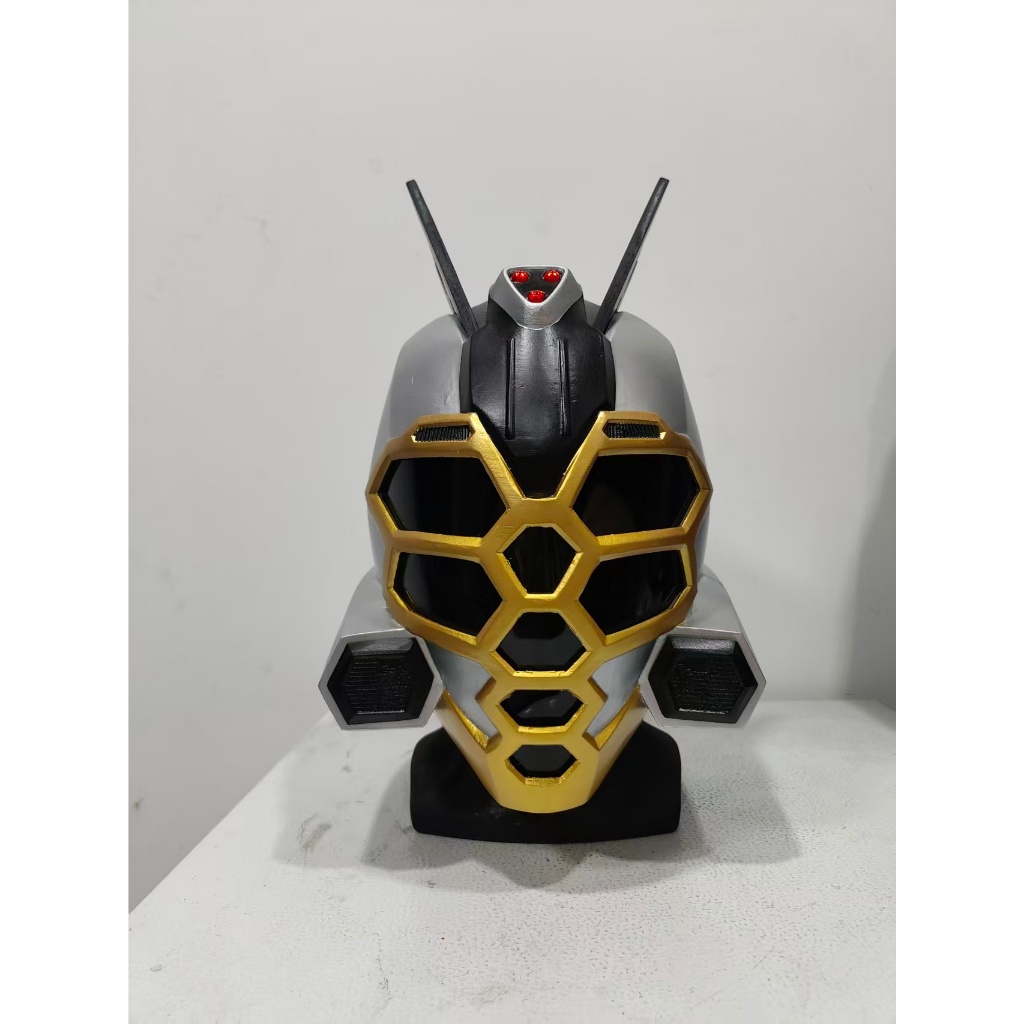 Kamen Rider Royal Bee Armored Form kabuto Armored King Mask หมวกกันน็อคสวมใส่ผลิตภัณฑ์สําเร็จรูปคอสเ