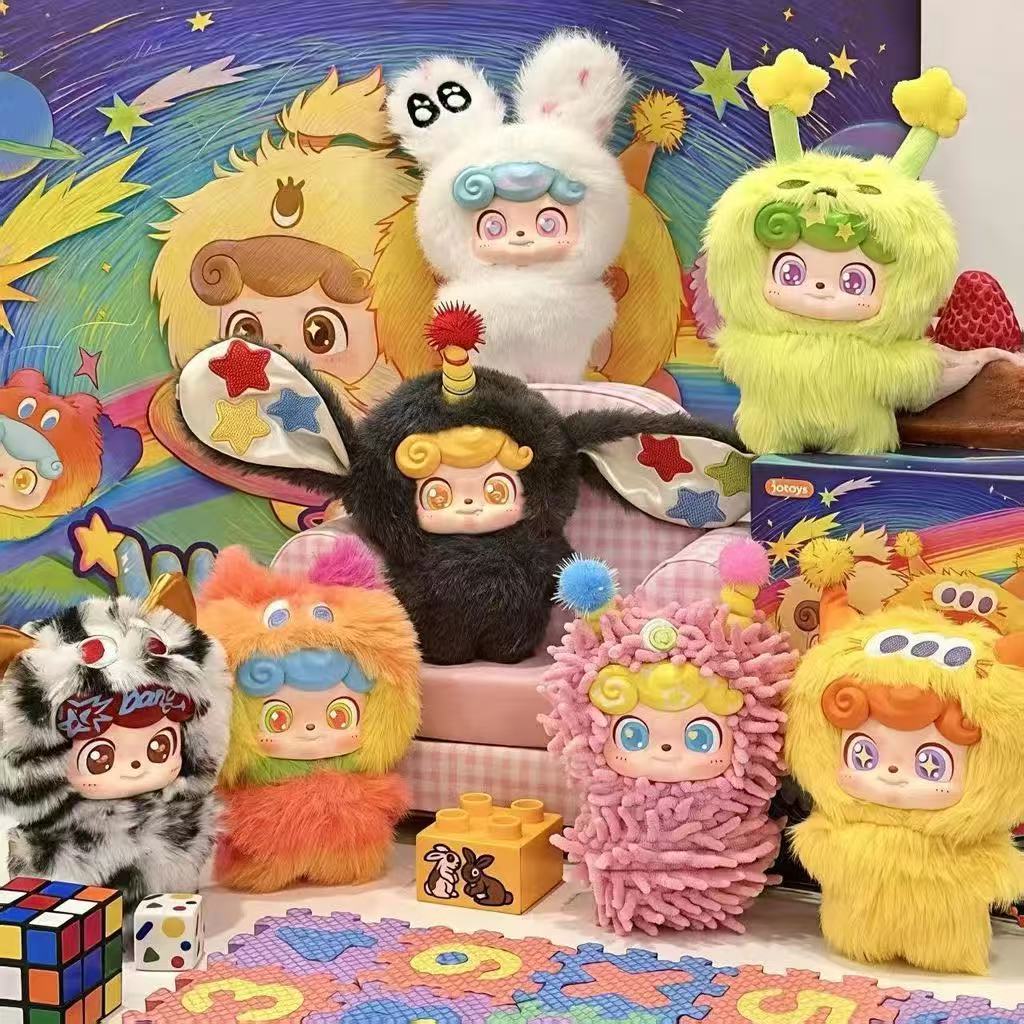 ของแท้ JOTOYS Q Baby Radio Club Series อินเทรนด์ตุ๊กตาตุ๊กตารูปตุ๊กตาของขวัญ