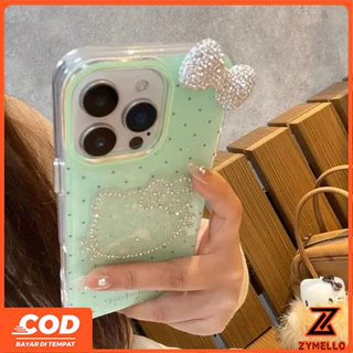 เหมาะสําหรับ OPPO Reno16F 16Pro 16C 15F 15ProMax 14F 14Pro 13F 13Pro 12F 12Pro 11F 11Pro 10Pro 8T 8Z 7Z 6Z Polka dot ภาษาอังกฤษ rhinestone ผีเสื้อ shockpro