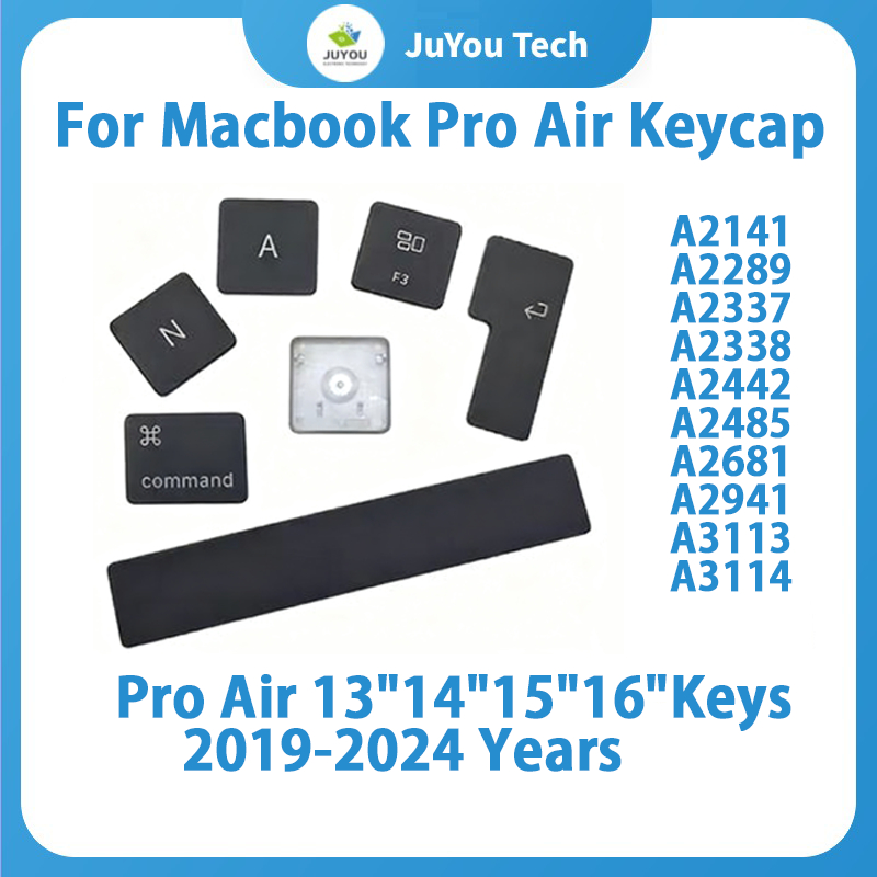 ใหม่ Keycaps สําหรับ Macbook Pro Air 13 "14" 16" Key Cap A2141 A2337 A2338 A2442 A2485 A2681 A2941 A2779 A2992 A3113 A3114