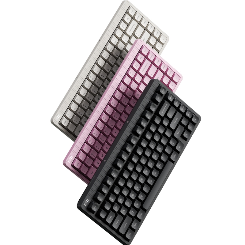 Nuphy Node75 คีย์บอร์ดไร้สาย, คีย์บอร์ดแบบกําหนดเองแบบถอดเปลี่ยนได้ 75%, 84 คีย์, บลูทูธ/2.4GHz/USB-