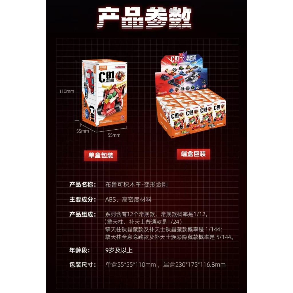 ▲ก.ค.▲ ฟิกเกอร์ Blokees - BLOKEES WHEELS Transformers Cars 1:64 SOLIDEX Model Kit C01 - รูปที่ 5