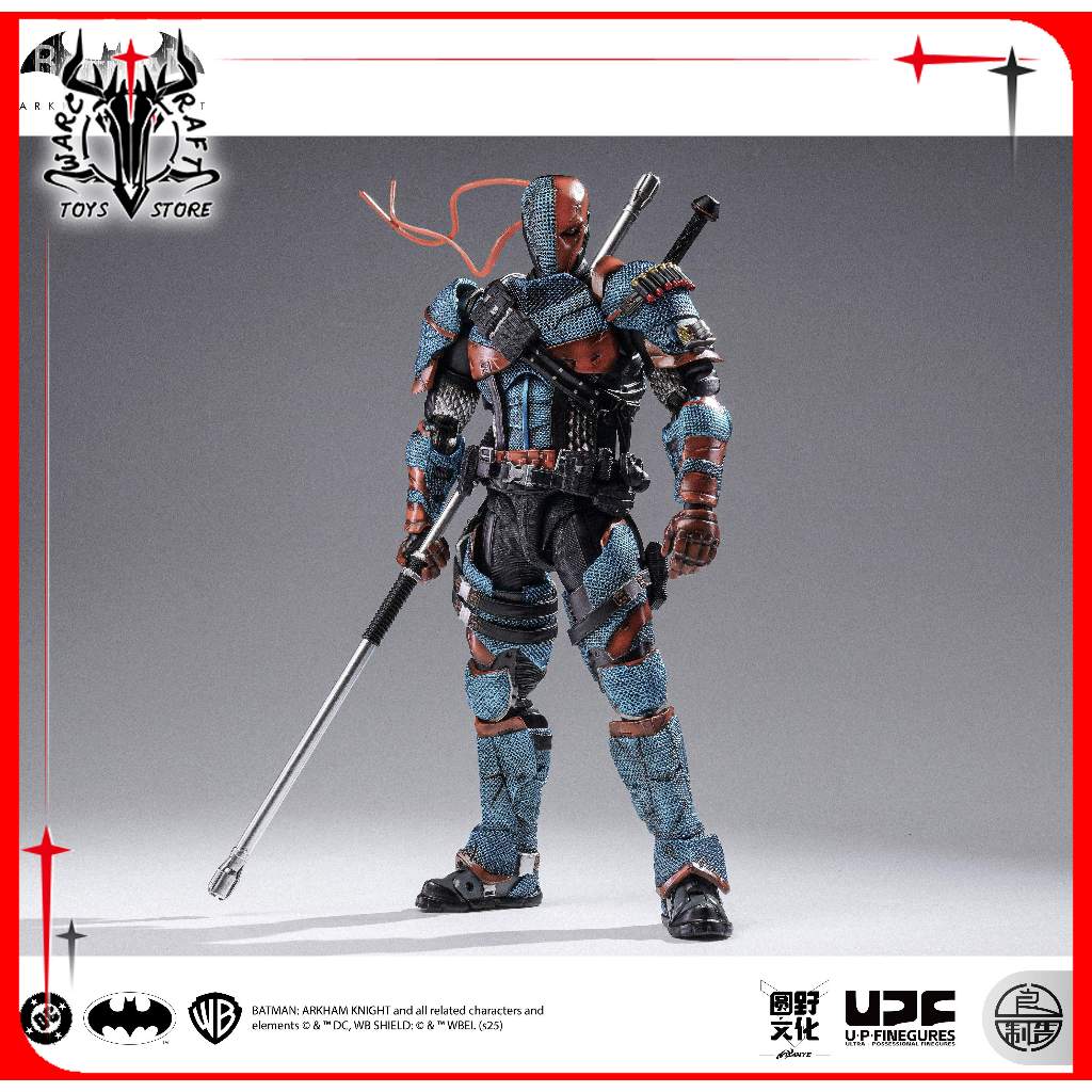 [มีในสต็อก] UCFINEGURES Batman: Arkham Knight Deathstroke Action Figure