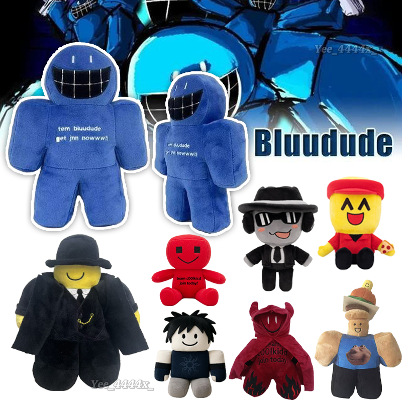 เกม Forsaken Bluudude ตุ๊กตาตุ๊กตา Forsaken Chance C00lkidd Mafioso 007n7 Plushie Xmas สําหรับแฟนๆ n