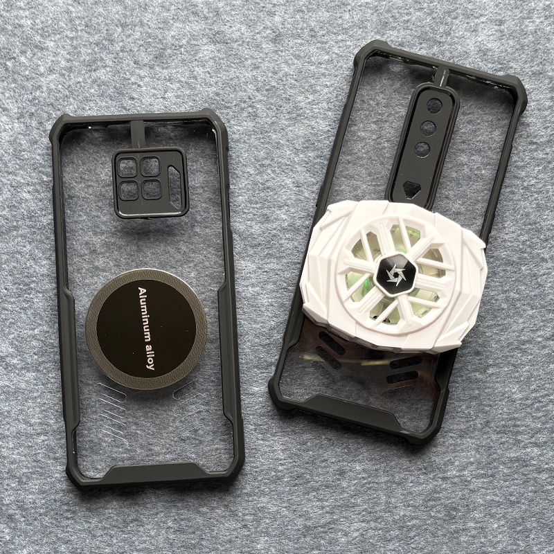 สําหรับ Nubia Red Magic 7 Pro กรณี NX709J อลูมิเนียมกระจายความร้อน Breathable + หม้อน้ําสําหรับ Red 