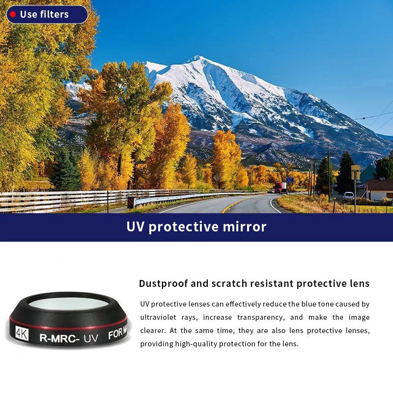 สําหรับ SJCAM C300/ C400 กล้องกีฬากรอง CPL STAR NIGHT NDPL ND Light Reduction UV เลนส์ป้องกันอุปกรณ์เสริมการถ่ายภาพกลางแจ้ง - รูปที่ 6