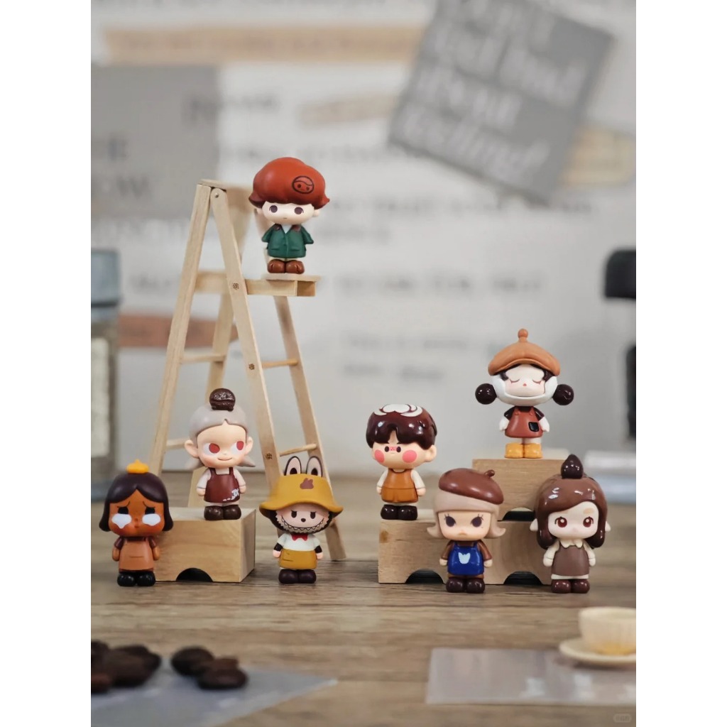POP MART POPBEAN Coffee Series มินิฟิกเกอร์