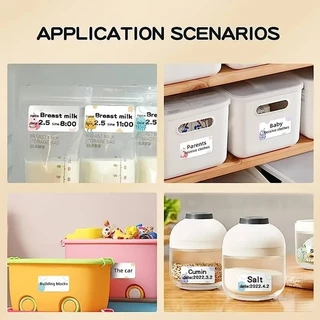 NIIMBOT ป้ายความร้อนสําหรับ B1 B31 B21 B3S ธุรกิจขนาดเล็ก Self-Adhesive สติกเกอร์สําหรับ DIY Barcode/ราคา/ชื่อ/รูปภาพ/โลโก้/แท็กบ้าน