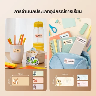 NIIMBOT ป้ายความร้อนสําหรับ B1 B31 B21 B3S ธุรกิจขนาดเล็ก Self-Adhesive สติกเกอร์สําหรับ DIY Barcode/ราคา/ชื่อ/รูปภาพ/โลโก้/แท็กบ้าน