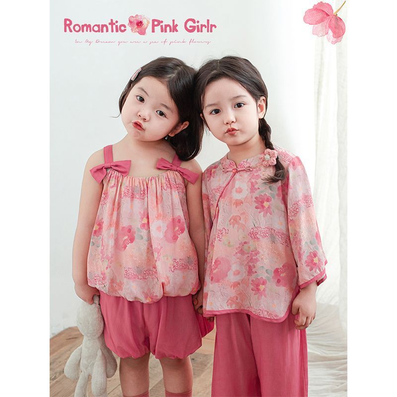 [3-12 ปี]Cny Cheongsam Hanfu ชุดเด็กตรุษจีน เสื้อจีนเด็กผู้หญิง ชุดจีนเด็กชาย เสื้อตรุษจีนเด็กชาย ชุดกี่เพ้าเด็ก ชุดตรุษจีนเด็ก ตรุษจีน ชุดจีนเด็ก สีแดง คอจีน มีซิปข้