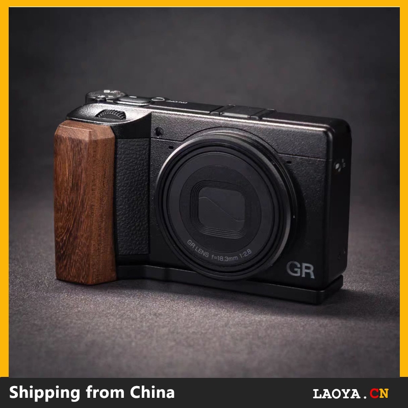 RICOH GR IV Wooden L-Shape Grip GR4 ด้ามจับรูปตัว ทําด้วยไม้ GR4