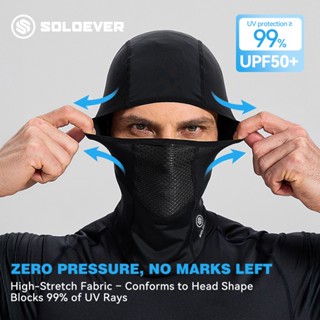 【TH Delivery】SOLOEVER หน้ากากขี่จักรยานยนต์เต็มหน้า ฤดูร้อน …