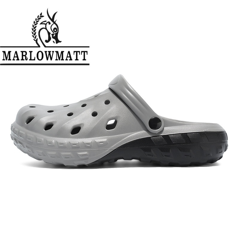 รองเท้าแตะผู้ชาย Marlowmatt | กันน้ํากันลื่นระบายอากาศ | รองเท้าแตะน้ําหนักเบาแฟ