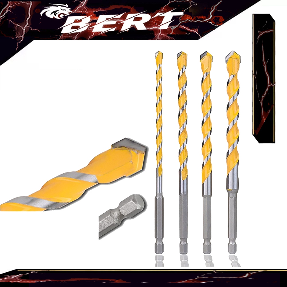 BERT🇹🇭｜ดอกสว่าน เจาะเหล็ก ดอกเจาะอเนกประสงค์  ดอกสว่านคาร์ไบด์ เจาะปูน กระเบื้อง เซรามิก เจาะไม้ เจาะกระจก