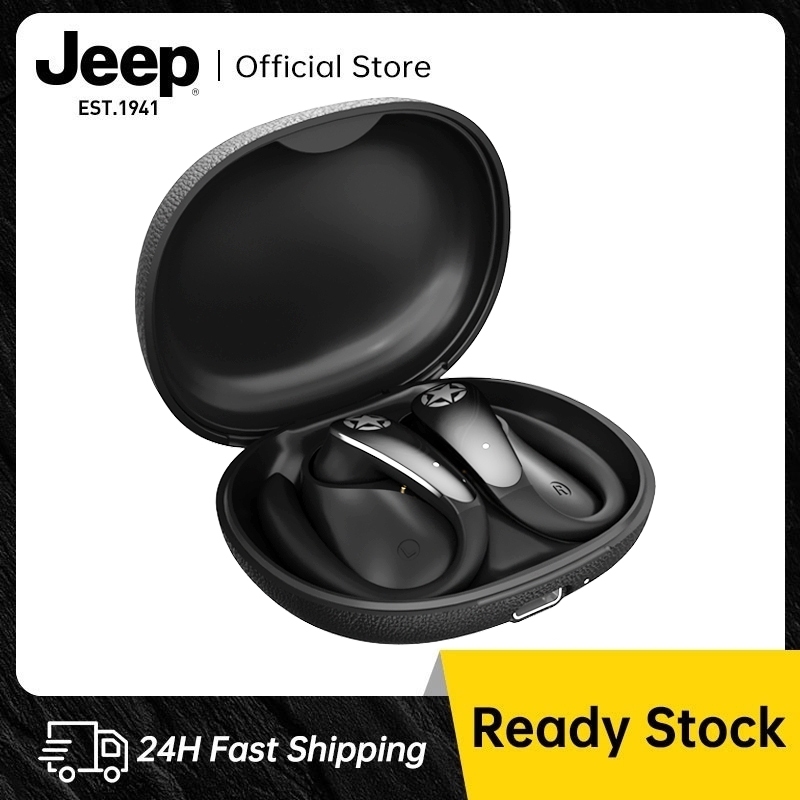 Jeep EC035 หูฟังเปิดหู บลูทูธ 6.0 หูฟังไร้สาย เสียงดี HD Calls ใส่แน่นไม่หลุด Adaptive Earhooks หูฟังกีฬา