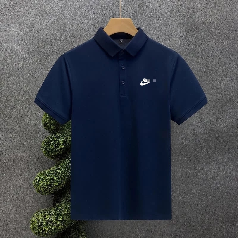 [ลดราคา] เสื้อโปโลแขนสั้นผ้าฝ้ายแท้คุณภาพดี สไตล์นักธุรกิจสำหรับหนุ่มๆ ในฤดูร้อน - รูปที่ 4