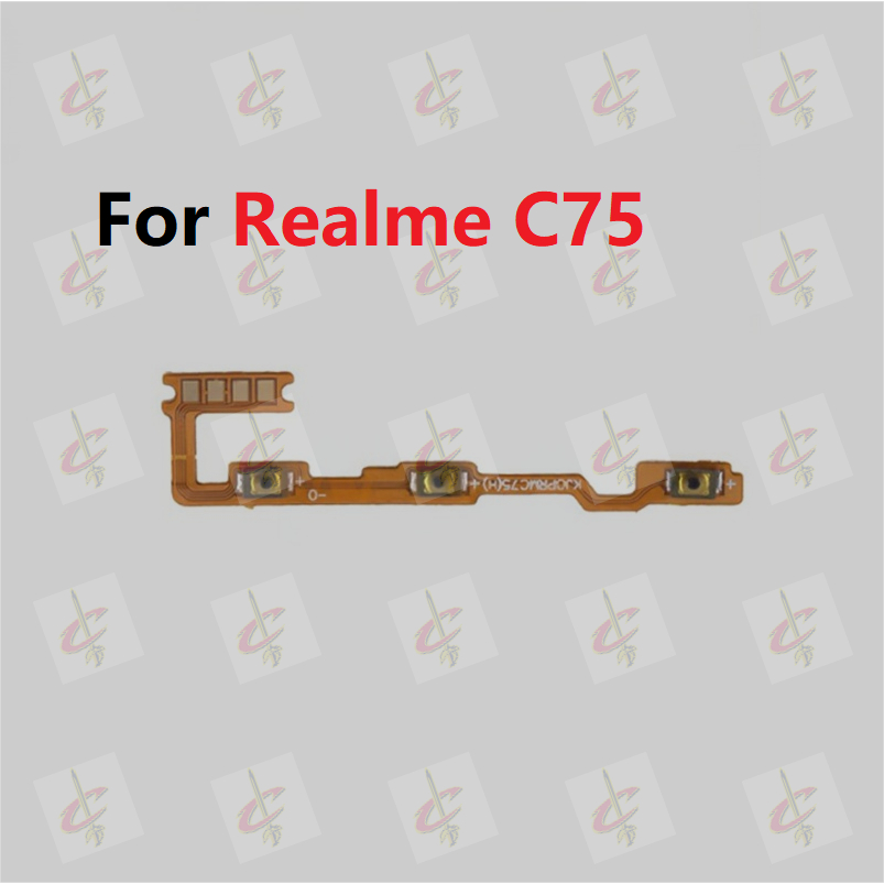 แพรปุ่มสวิตปิดเปิด แพรเพิ่มเสียง สําหรับ Realme C65 C75 รูปที่ 5
