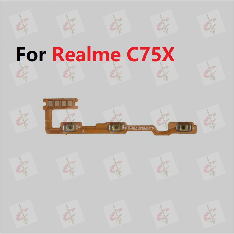 แพรปุ่มสวิตปิดเปิด แพรเพิ่มเสียง สําหรับ Realme C65 C75 รูปที่ 4