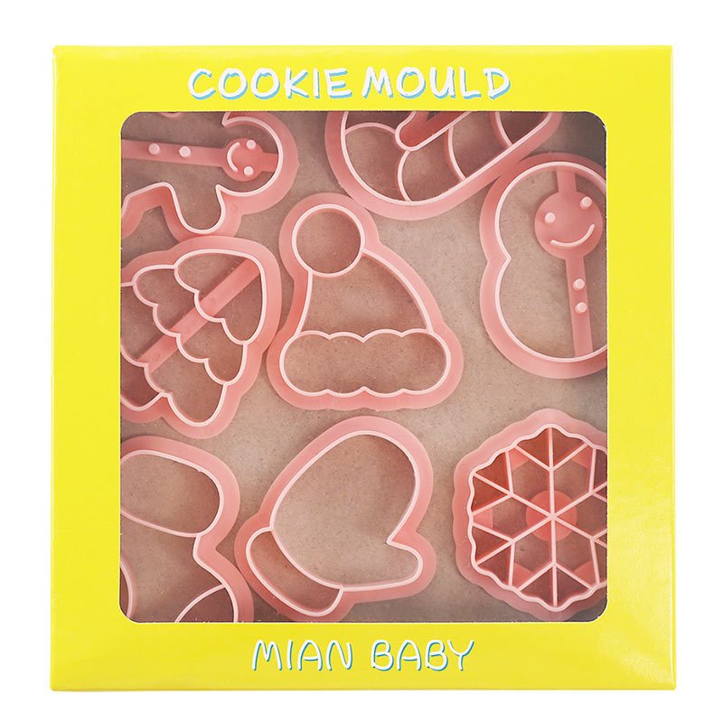 8 ชิ้น/เซ็ตการ์ตูนผลไม้ตัดคุกกี้บิสกิตแม่พิมพ์สตรอเบอร์รี่องุ่นแตงโมสับปะรดนึ่งบุญผลไม้คุกกี้แม่พิมพ์ ทําเอง ฟองดอง เครื่องมืออบ - รูปที่ 5