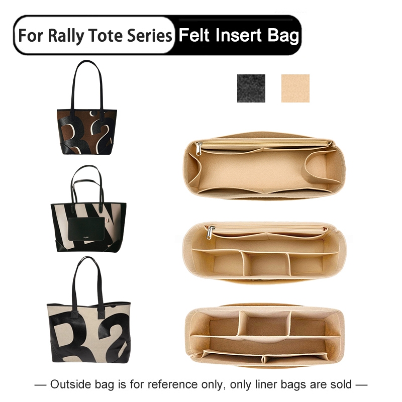 EverToner Felt ใส่กระเป๋าสําหรับ Rally x UNO city Tote Bag Series กระเป๋าแต่งหน้าผู้หญิง