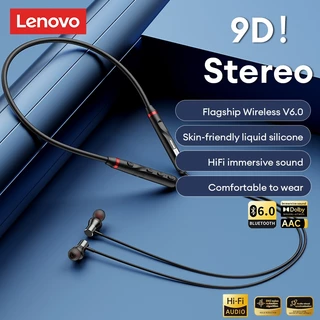 Lenovo Y111 หูฟังบลูทูธแบบคล้องคอ หูฟังกีฬา เสียง HiFi และ Hi-Res พร้อมดีไซน์แม่เหล็ก