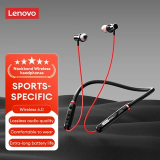 Lenovo Y111 หูฟังบลูทูธแบบคล้องคอ หูฟังกีฬา เสียง HiFi และ Hi-Res พร้อมดีไซน์แม่เหล็ก
