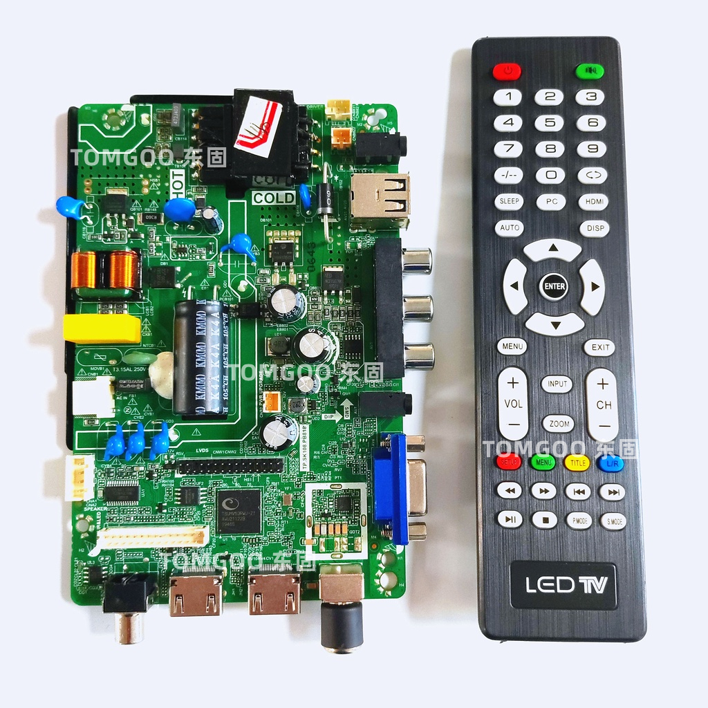 การทดสอบที่ดี สามในหนึ่งเดียว LCD TV 32ID1B PT-32DLE LE32D05TM CHY-32 HT-LED32DTV เมนบอร์ด TP.SK108.