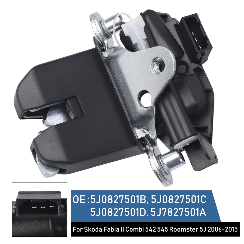 ตัวกระตุ้นล็อคท้ายรถสําหรับ Skoda Fabia II 06-14 MRP9 oem 5J0827501บี 5เจ0827501ซี, 5เจ0827501ดี, 5เ
