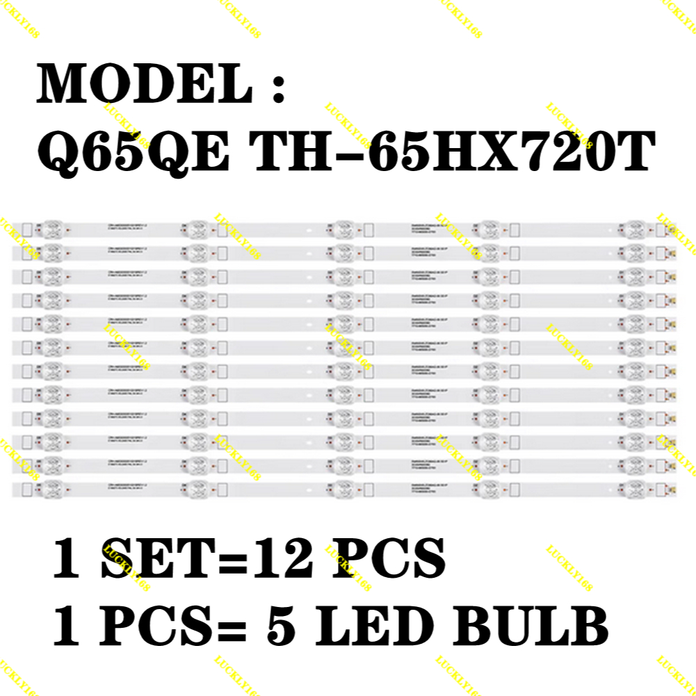 Q65QE TH-65HX720T แถบแสง PRISM+แบ็คไลท์ CRH-A653030051001 BREV1.1 ทีวี LCD LED