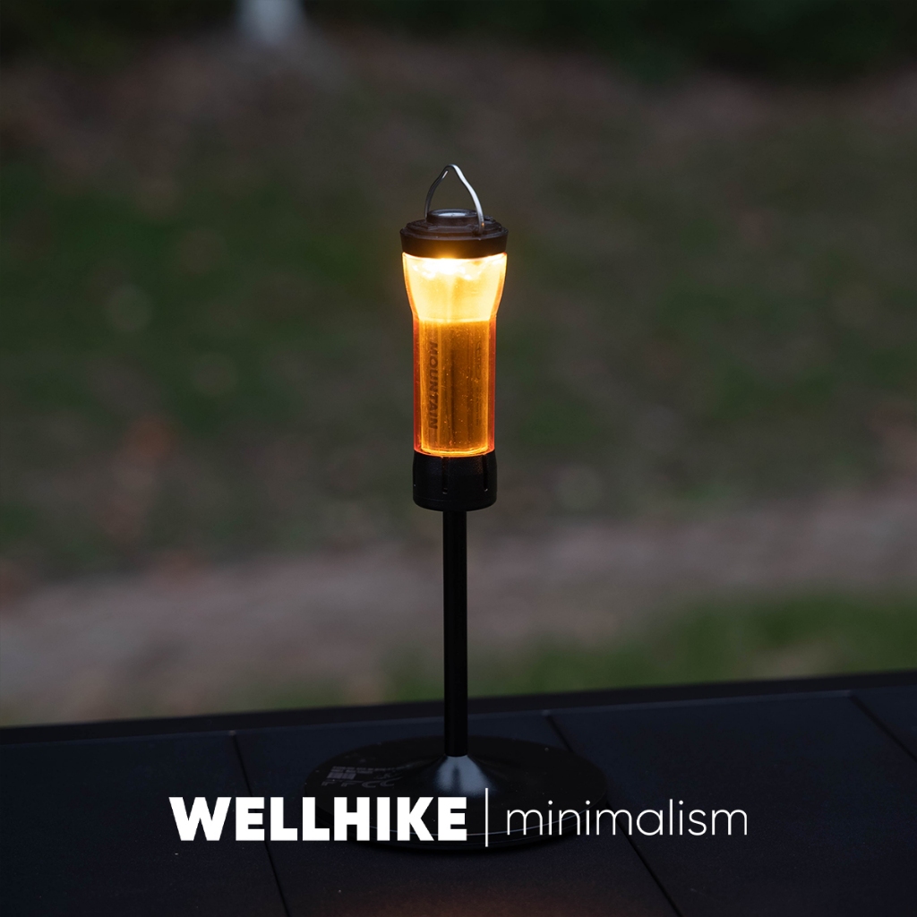 WELLHIKE กลางแจ้ง Outsole Flange Light Stand Multifunctional Camping Base Bracket เหมาะสําหรับ 38exp