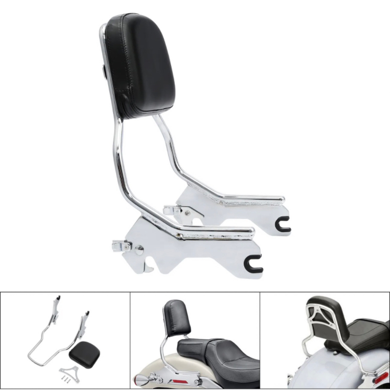 เหมาะสําหรับ Harley Luwei Lindong Gliding Luwei ST ดัดแปลงผู้โดยสาร Quick Release พนักพิงพนักพิงติดต