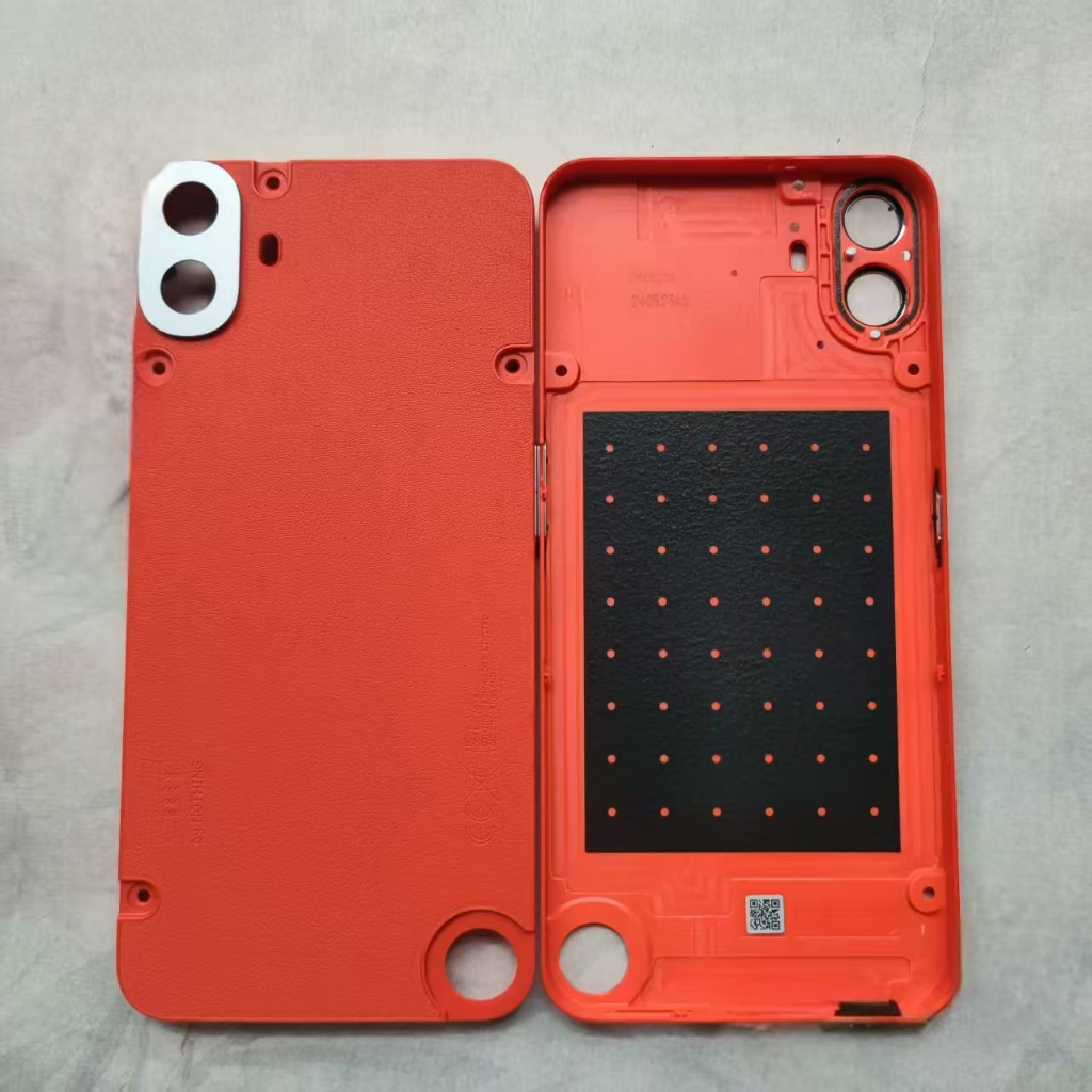 เปลี่ยนสําหรับ cmf Nothing Phone 1 Phone1 แบตเตอรี่ฝาหลังด้านหลังแผงประตูกรณีอะไหล่ซ่อม