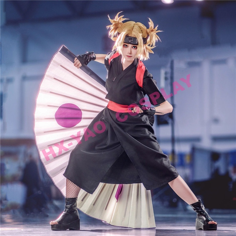 【HX-YAO】Nara Temari Three Generations cosplay Naruto Cosplay anime performance costumes