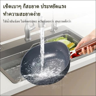 SyncShine กระทะเหล็กตีลายทรงสี่เหลี่ยม กระทะเผาไฟของแท้ เหล็กเครื่องใช้ในครัวเรือนรุ่นใหม่ล่าสุด!ทอดไข่เจียว ปลอดภัยไร้สารเคลือบใช้ได้ทั้งเตาแก๊สและเตาแม่เหล็กไฟฟ้าแข็งแรง ทนทาน ทนความร้อนสูง ไม่ติดกระทะ ล้างทําความสะอาดง่าย ตอบโจทย์ทุกเมนู