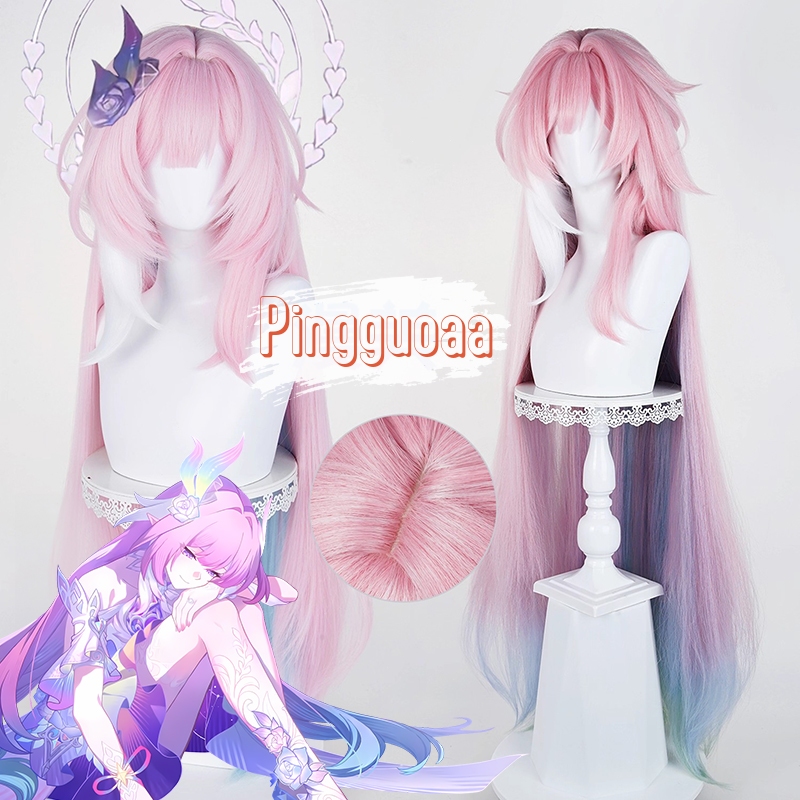 【Manmei】Honkai: Star Rail Adult Cyrene Cosplay Wig 105cm/130cm Long Fluffy Yaki Heat-Resistant Synth