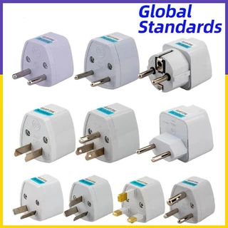 Fast ShipUniversal Adaptor Travelling 2Pin Socket Plug Africa Brazil Germany China Italy AU EU US UK Euro Travel Plug Converter
