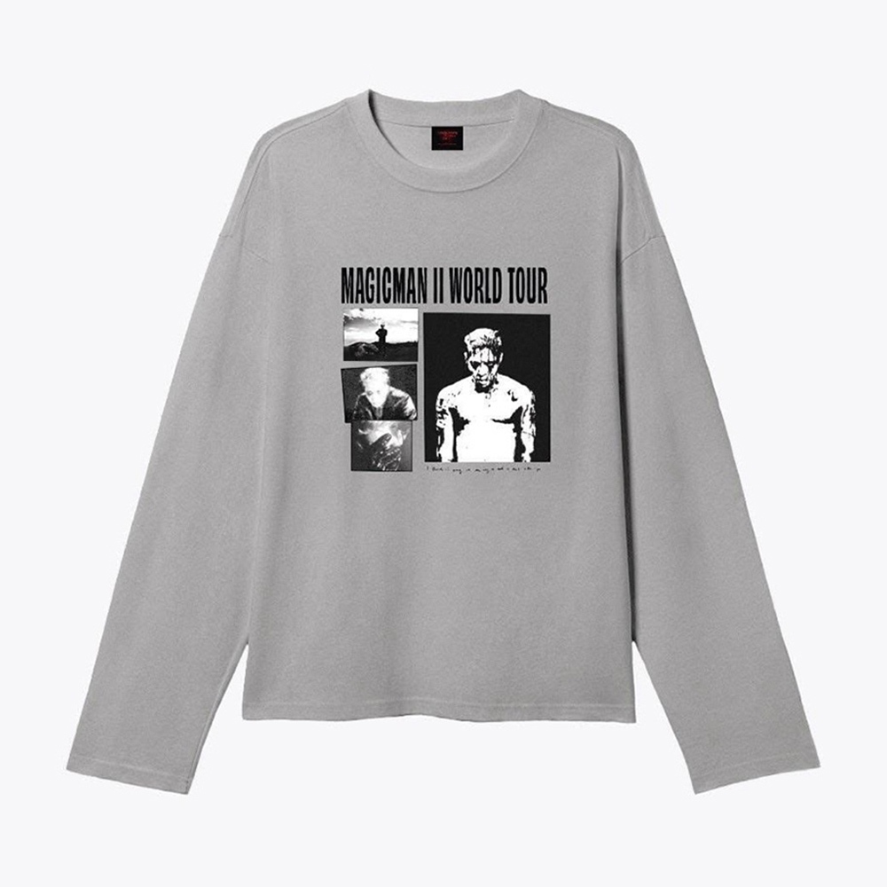 JACKSON WANG MAGICMAN 2 WORLD TOUR 2025-2026 LS TEE