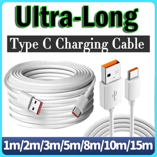 Ready Stock1M-12M Type-C USB Overlong Cable Power สําหรับกล้องวงจรปิดกล้อง Monitor โทรศัพท์ Power Bank เครื่องบันทึกการขับขี่โปรเจคเตอร์สายไฟขยาย