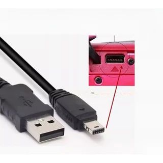 Fast Delivery สายชาร์จ USB สําหรับ Casio Exilim 1 เมตร EX-ZR20 ZR200 Z3000 ZR300 ZR1000 ZR1500 EX-TR100 TR150 TR200 ZR15 ZR410 ZR400