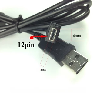 Fast Delivery สายชาร์จ USB สําหรับ Casio Exilim 1 เมตร EX-ZR20 ZR200 Z3000 ZR300 ZR1000 ZR1500 EX-TR100 TR150 TR200 ZR15 ZR410 ZR400