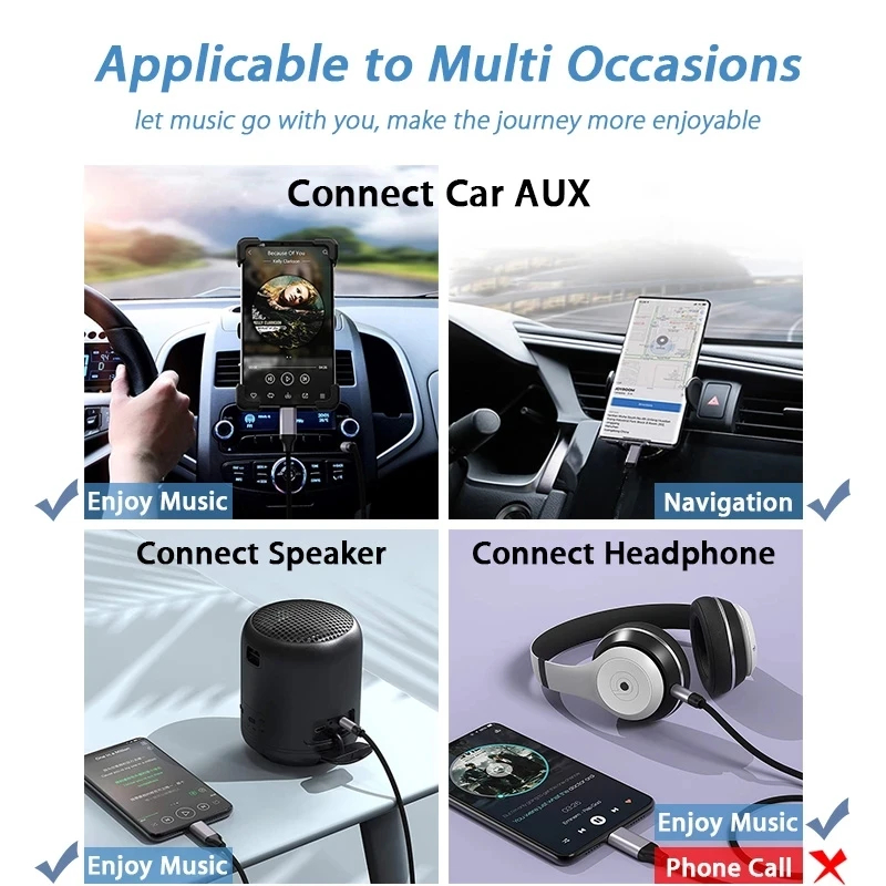 คลังสินค้าพร้อมType C ถึง 3.5 มม.แจ็ค Aux Conver Cable 1M อะแดปเตอร์เสียงสําหรับเพลงหูฟังชุดหูฟังรถลําโพง Aux สายไฟ ราคา ถูกที่สุด ดีลบีเคเค แกลเลอรีภาพที่ 4