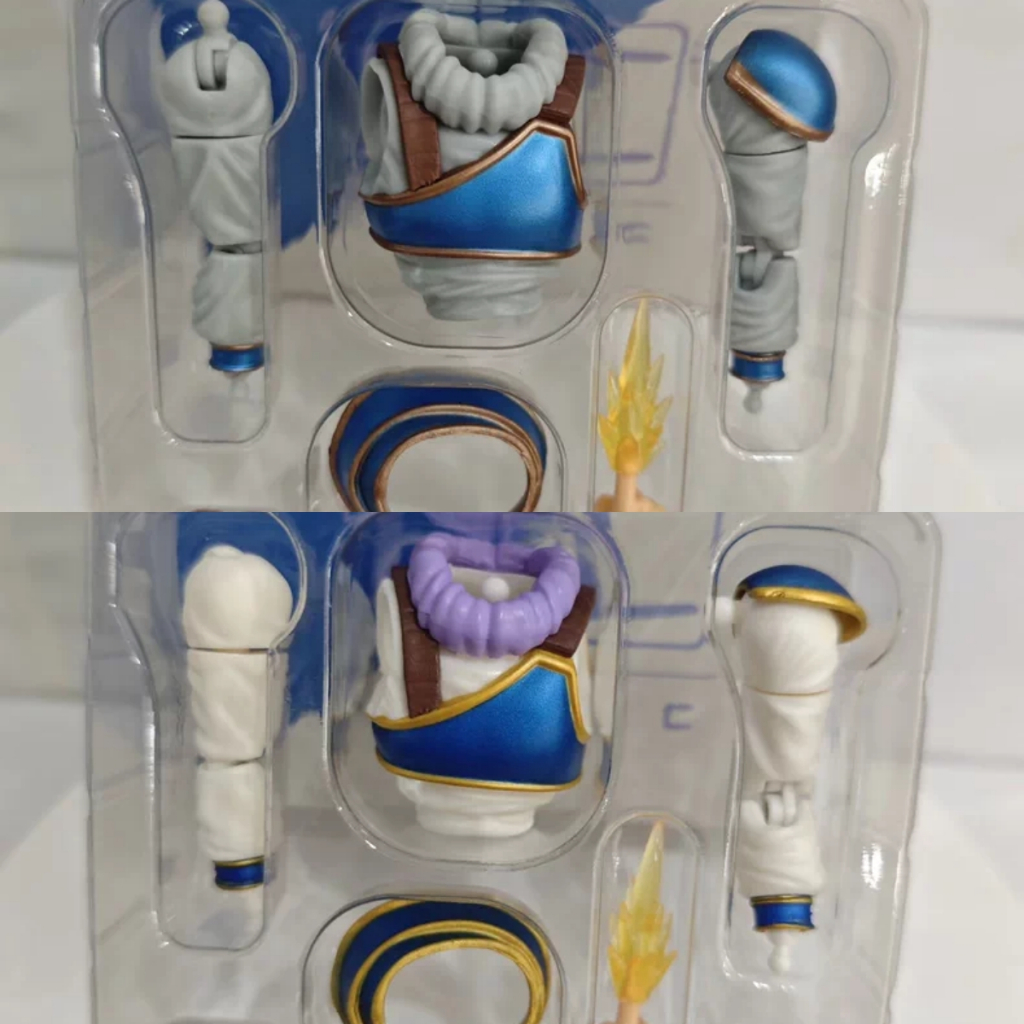 (เฉพาะอุปกรณ์เสริมไม่มีหุ่น) E&C SHF Goku Instant Transmission Yadra Star Costume Goku Accessories P