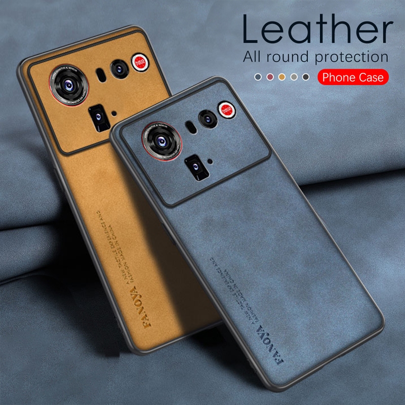 ปลอกหนังสําหรับ ZTE nubia Z80 Ultra 5G Z80Ultra NX741J เคสโทรศัพท์ Matte Frosted ซิลิโคนนุ่มป้องกัน 