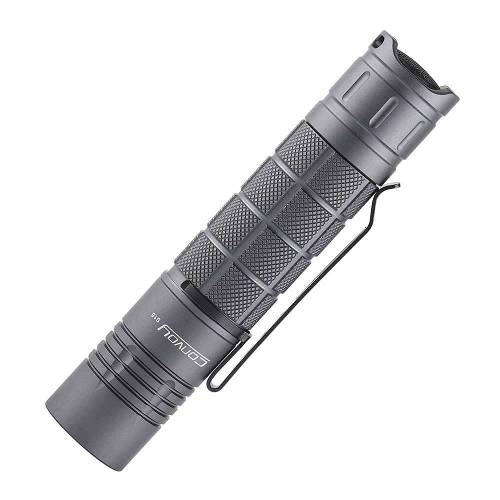 Convoy S15 SST40 SFT40 519A SFT-25R 5A buck 12groups 18650 ไฟฉาย