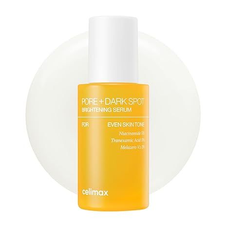 Celimax Pore+Dark Spot Brightening Serum 30ml | เซรั่มคล้ายเจลสําหรับรูขุมขนกว้างพร้อม Niacinamide สําหรับผิวแพ้ง่าย รอยดํา