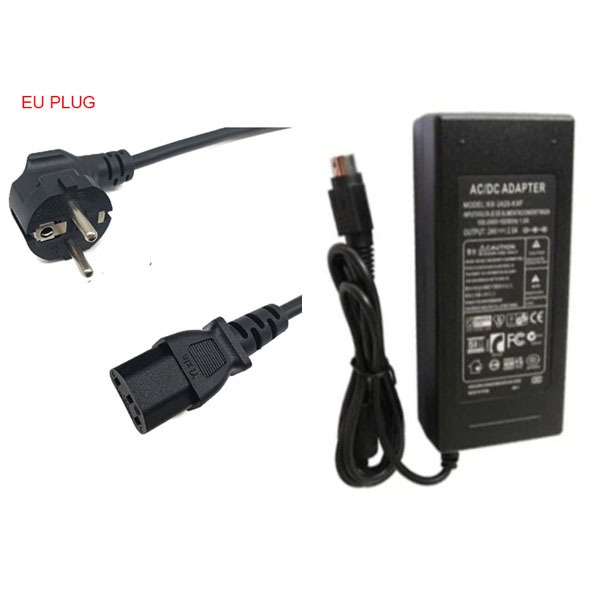 อะแดปเตอร์พาวเวอร์ 24V 3-pin 24V3A 24V2.5A 24V2A 24V1.5A