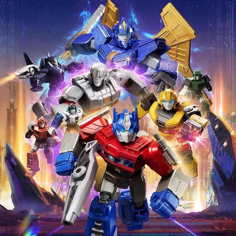 ฟิกเกอร์ Blokees Building Blokees ของแท้ - BLOKS TRANSFORMERS:ONE Galaxy Version Vol.05 Shining Starlight Anime