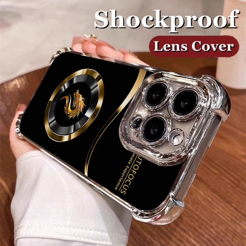 SAMSUNG Golden DragonปลอกสําหรับSamsung S25 S25ULTRA S21FE Ultra S21 Ultra S23FE S22 S21 Plus A73 เค