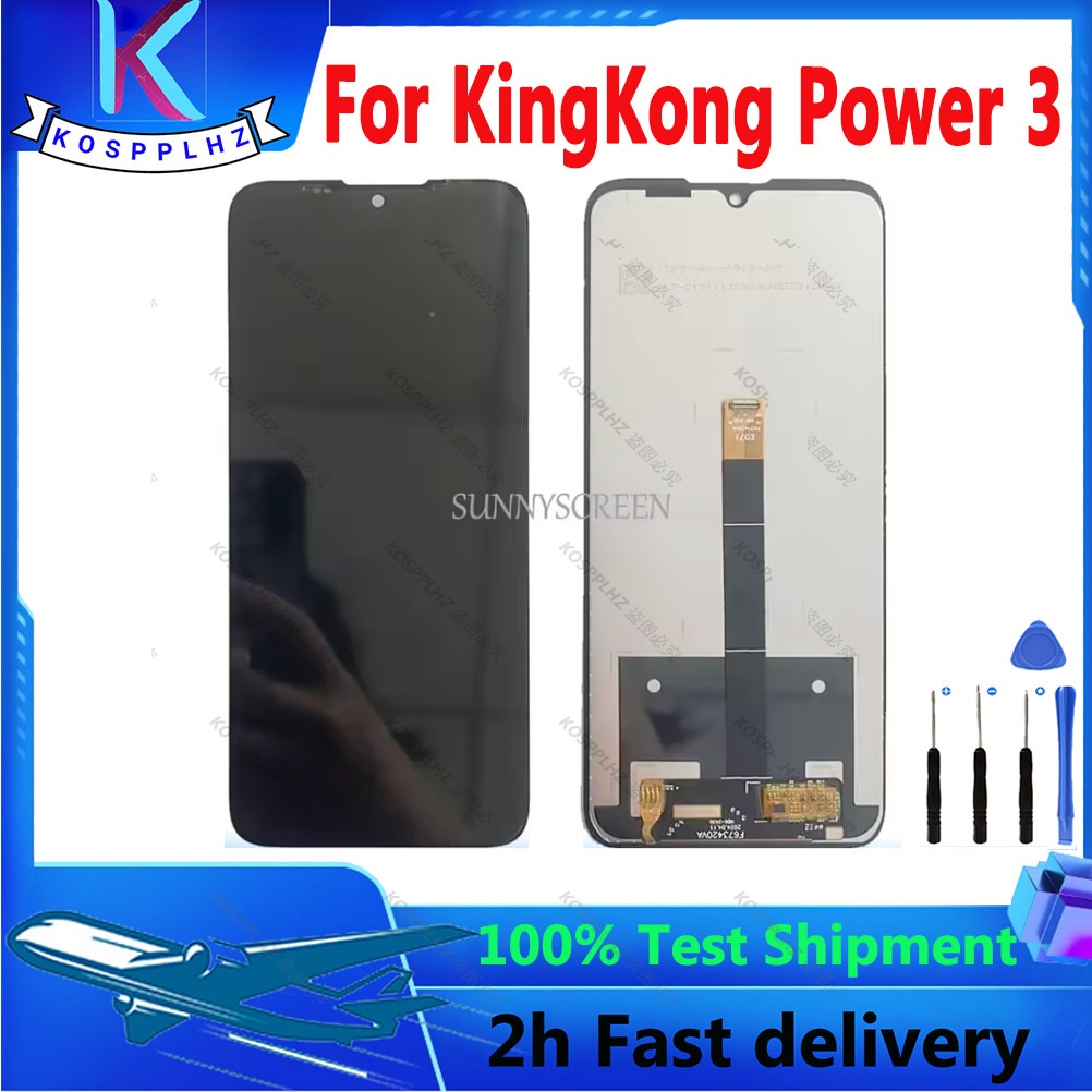 6.72 ใหม่ Lcds สําหรับ Cubot KINGKONG POWER 3 จอแสดงผล Touch Screen Digitizer Assembly Pantall KingK